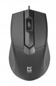 Мышь Defender Optimum MB-270 черный, провод. 52270