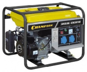 CHAMPION  GG3300 (2,6/3Квт OHV6,5лс 15л 44,96кг 1,4л/ч 12V)
