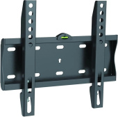 Кронштейн для телевизора Ultramounts UM 804F черный 23"-42" макс.30кг настенный фиксированный
