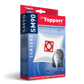Пылесборник Topperr SM90 синтетический д/Samsung VP 95 4 шт