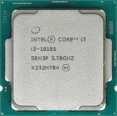 Процессор Intel Core i3-10105 Comet Lake Refresh OEM 3.7ГГЦ 6MB UHD Graphics 630 LGA1200 (CM8070104291321)