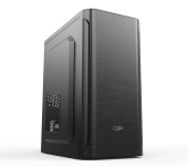 Корпус CBR MX10 mATX черный c БП 400W (PCC-MATX-MX10-400W2)