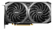 Видеокарта MSI PCI-E 4.0 RTX 3060 VENTUS 2X OC RU NVIDIA GeForce RTX 3060 12288Mb 192 GDDR6 1680/15000 HDMIx1 DPx3 HDCP Ret