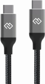 Кабель Digma D-TYPE-C-USB3.2-100W-4K-1.5M USB Type-C(m) - USB Type-C(m) 1.5м черный