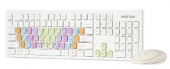 SMARTBUY SBC-218346AG-W с цветными клавишами белый