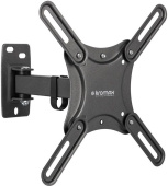Кронштейн для телевизора Kromax CORBEL-4 черный 15"-42" макс.25кг