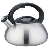 WEBBER BE-0587/1 Чайник нерж со свистком 3л, сатин