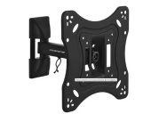 Кронштейн для телевизора Ultramounts UM 865 черный 23"-42" макс.20кг настенный поворотно-выдвижной и наклонный