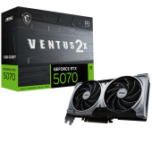 Видеокарта MSI PCI-E 5.0 RTX5070 12GB RTX 5070 12G VENTUS 2X OC 192bit GDDR7 2557/28000 1хHDMI 3хDP RTL