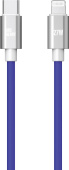 AKSBERRY (6900327680012) X165 Liquid silicone Type-C -Lightning, синий