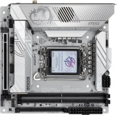 Материнская плата MSI MPG Z890I EDGE TI WIFI Soc-1851 Intel Z890 2xDDR5 mini-ITX AC`97 8ch(7.1) 5Gigabit RAID+HDMI