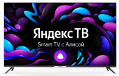 Телевизор LED Hyundai 55" H-LED55BU7003 Яндекс.ТВ Frameless черный 4K Ultra HD 60Hz USB WiFi Smart TV