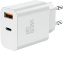 AKSBERRY (6900253210018) T43 20W PD + QC3.0 , белый