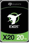 Жесткий диск Seagate Original SATA-III 20Tb ST20000NM007D Exos X20 512E (7200rpm) 256Mb 3.5"