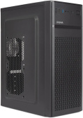 Корпус Digma DCC-MD301 черный без БП ATX 1x80mm 4x120mm 1xUSB2.0 1xUSB3.0 audio
