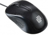 OKLICK 385M черный оптическая (1000dpi) USB для ноутбука (2but)