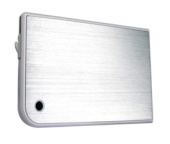 Внешний корпус для HDD/SSD AgeStar 3UB2A14 SATA II пластик/алюминий белый 2.5"