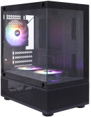Корпус 1STPlayer MIKU Mi2-A черный без БП MiniTower mATX (Mi2-A-BK-2F1R-1F1)