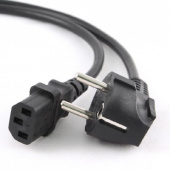 GEMBIRD/Cablexpert (00331) PC-186, 1.8м, Schuko- C13, 6А, черный