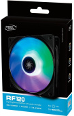 Вентилятор Deepcool RF 120 120x120mm 4-pin 18-27dB 164gr LED Ret