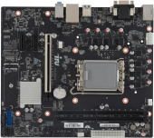 Материнская плата IRU H610M-VHD/D4M.2 Soc-1700 2xDDR4 mATX AC`97 6ch(5.1) GbLAN+VGA+HDMI+DP
