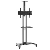 Стойка для телевизора Kromax OMEGA-17 черный 32"-80" макс.50кг напольный поворот и наклон (90806)