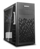 DEEPCOOL MATREXX 30 без БП, большое боковое окно, черный, MICRO ATX/MINI-ITX, 120x120 мм вентилятор сзади