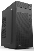 Корпус CBR ATX Miditower E185 черный без БП MidiTower ATX (PCC-ATX-E185-USB31-USB22-WPSU)