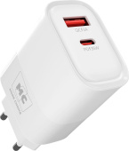 MORE CHOICE (4620202555595) NC82 1USB+1Type-C 3.0A PD 35W+QC3.0 White