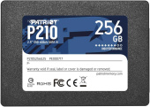 Накопитель SSD Patriot P210 256GB, SATA 2.5", P210S256G25, 500/400, RET