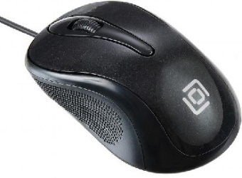 OKLICK 385M черный оптическая (1000dpi) USB для ноутбука (2but)