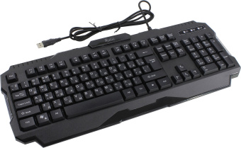 Клавиатура SMARTBUY SBK-308G-K RUSH USB черный