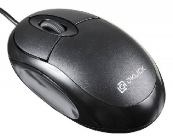 OKLICK 105S 800DPI USB для ноутбука (2BUT) черный