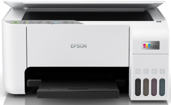МФУ струйный Epson L3256 A4 WiFi USB белый