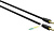 MORE CHOICE (4627151195728) 3.5mm 1.2м UK13 Black