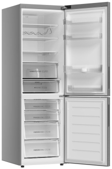 Холодильник Haier C4F637CXRGU1 серебристый 