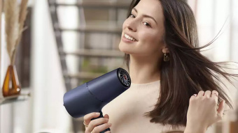 Фен Philips BHD510/00 2300Вт синий