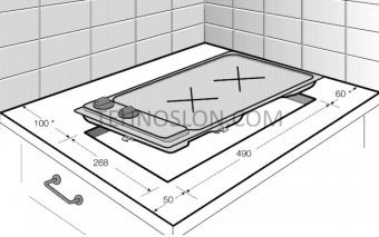 Варочная панель газовая BEKO HDCG 32220 FX