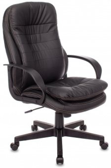 Кресло руководителя Бюрократ T-9950PL/BLACK-PU черный (1660551)