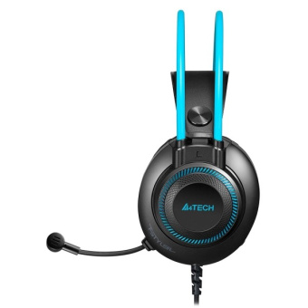 Наушники A4Tech Fstyler FH200U серый/синий