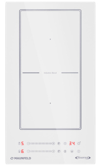 Индукционная варочная панель Maunfeld CVI292S2BWH Inverter белый