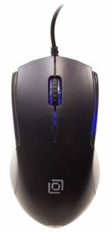 Мышь Оклик 245M черный оптическая (1000dpi) USB (3but)
