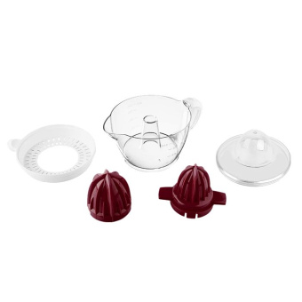 Соковыжималка цитрусовая Scarlett SC-JE50C06 25Вт белый/красный