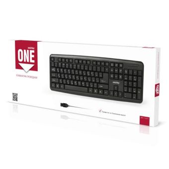 Клавиатура SMARTBUY SBK-112U-K ONE USB черная