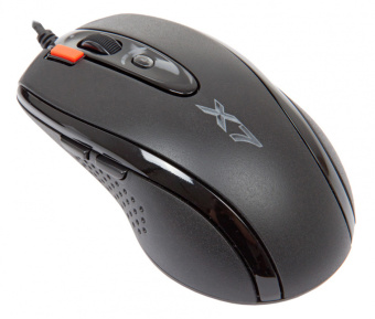 Мышь A4Tech X-710BK черный оптическая (2000dpi) USB (7but)