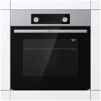 Электрический духовой шкаф Gorenje BO6737E02NX черный