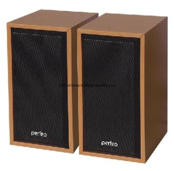 PERFEO PF-84-WD CABINET 2х3Вт USB бук дерево