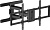 Кронштейн для телевизора Ultramounts UM 970 черный 95"-120" макс.60кг настенный поворот и наклон