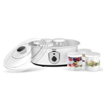 Йогуртница Centek CT-1442 200мл 15Вт белый