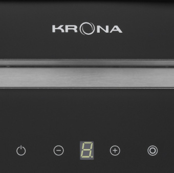 Вытяжка кухонная KRONA SELINA 600 GLASS BLACK S
